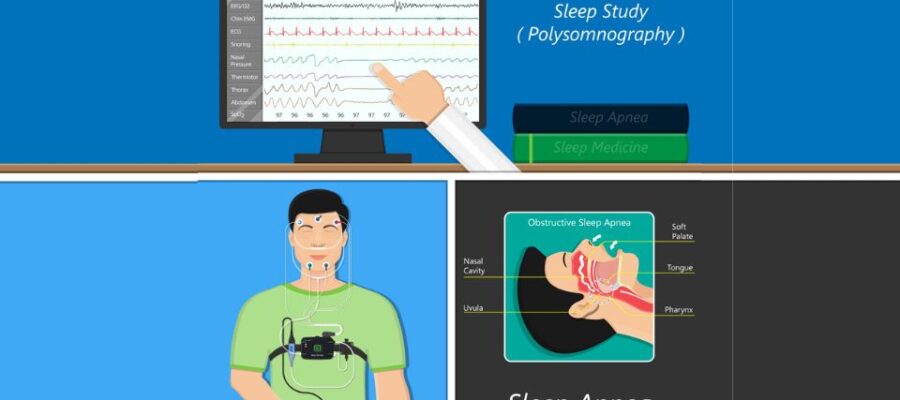 sleep study test at home